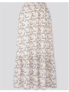 Uniqlo x Anna Sui Boho Cotton Skirt Sz M